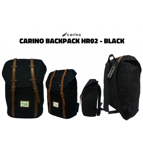 Carino Backpack - HR02 - BLACK