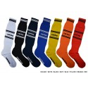 Cotton Spandex 1/2 Length Sport Socks - YELLOW -
