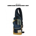 Carino Sling Backpack -BA01 - NAVY