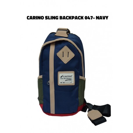 Carino Sling Backpack - 047 - NAVY
